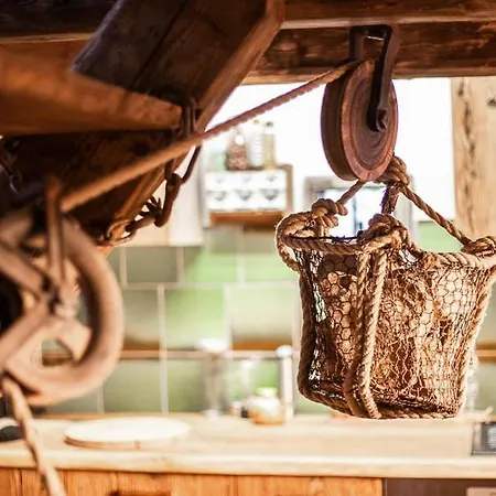 Romantische Hütte